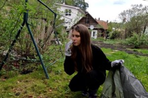 Į kaimą persikėlusią nuomonės formuotoją Ritą Daveiko ištiko panika