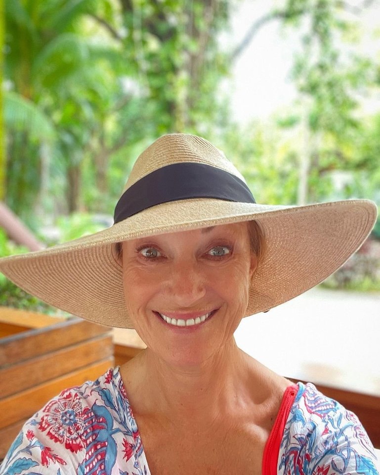  Aktorė Jane Seymour mėgaujasi atostogomis Kosta Rikoje.<br> Instagramo nuotr.