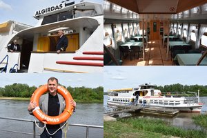 Kelionės Nemunu su gyva muzika – tokią pramogą šiemet siūlo kapitonas