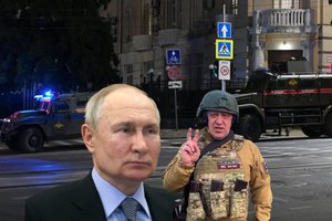 Aidai iš Kremliaus: V. Putinas „stebi vykstančią situaciją“, viršūnėse – panika, neatmetė pilietinio karo scenarijaus