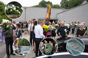 V. Šustauskas palydėtas į paskutiniąją kelionę: po atsisveikinimų Kaune atgulė Kražių kapinėse