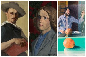 Lietuviški autoportretai: nuo orios klasikos iki bokso pirštinėmis tapytų atvaizdų