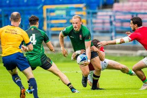 Regbininkai Europos žaidynėse pradėjo kovą dėl olimpinio kelialapio