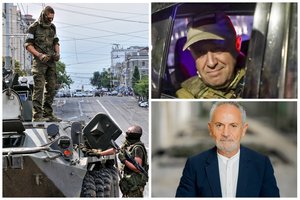 Įvertinęs J. Prigožino žygį Maskvos link užtikrintai pabrėžė: Ukraina Kremlių pasiektų greičiau nei „Wagner“