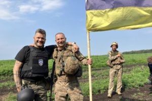 Galimai 33-iai NATO narei – 33 tūkst. Ukrainos vėliavų Vilniuje