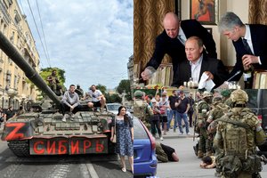 Įvertino keistas ir chaotiškas 36 valandas Rusijoje: tarsi V. Putino pabaigos pradžia