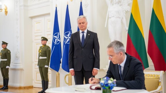 G. Nausėda NATO generalinį sekretorių ragina imtis rimtų veiksmų: iššūkiai dar laukia