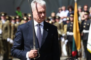 Prezidentas Pabradės poligone: Lietuvos gynybos prioritetas – Vokietijos brigados vienetų dislokavimas