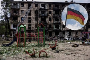 Vokietija priešinasi siūlymams panaudoti Rusijos turtą Ukrainai atstatyti: mano, kad per daug rizikinga