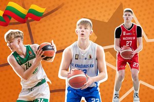 Šešiolikmečių reitinge – buvusių krepšininkų sūnūs ir į Barseloną išvykstantis deimantas