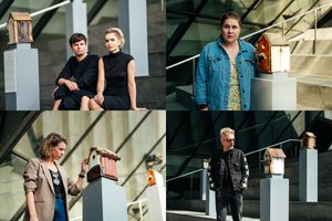 ​Žymūs žmonės skelbia virtualų paramos Ukrainai aukcioną – parduodami „Atgimimo inkilai“