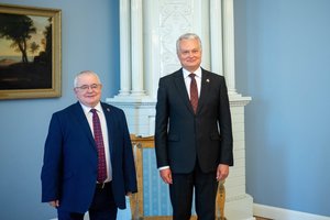 G. Nausėda susitiko su Airijos parlamento pirmininku