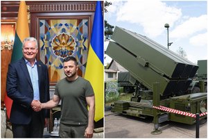 G. Nausėda atvyko į Ukrainą susitikti su V. Zelenskiu ne tuščiomis – pranešė apie svarbų pirkinį
