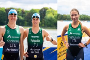 Europos žaidynėse debiutavę Lietuvos triatlonininkai: „Mums tai – neeilinė patirtis“