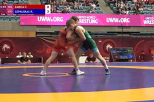 Europos imtynių jaunimo čempionate Rokas Čepauskas pasidabino bronza