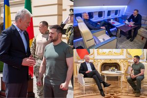 G. Nausėda susitiko su V. Zelenskiu: pergalė – jau netoli