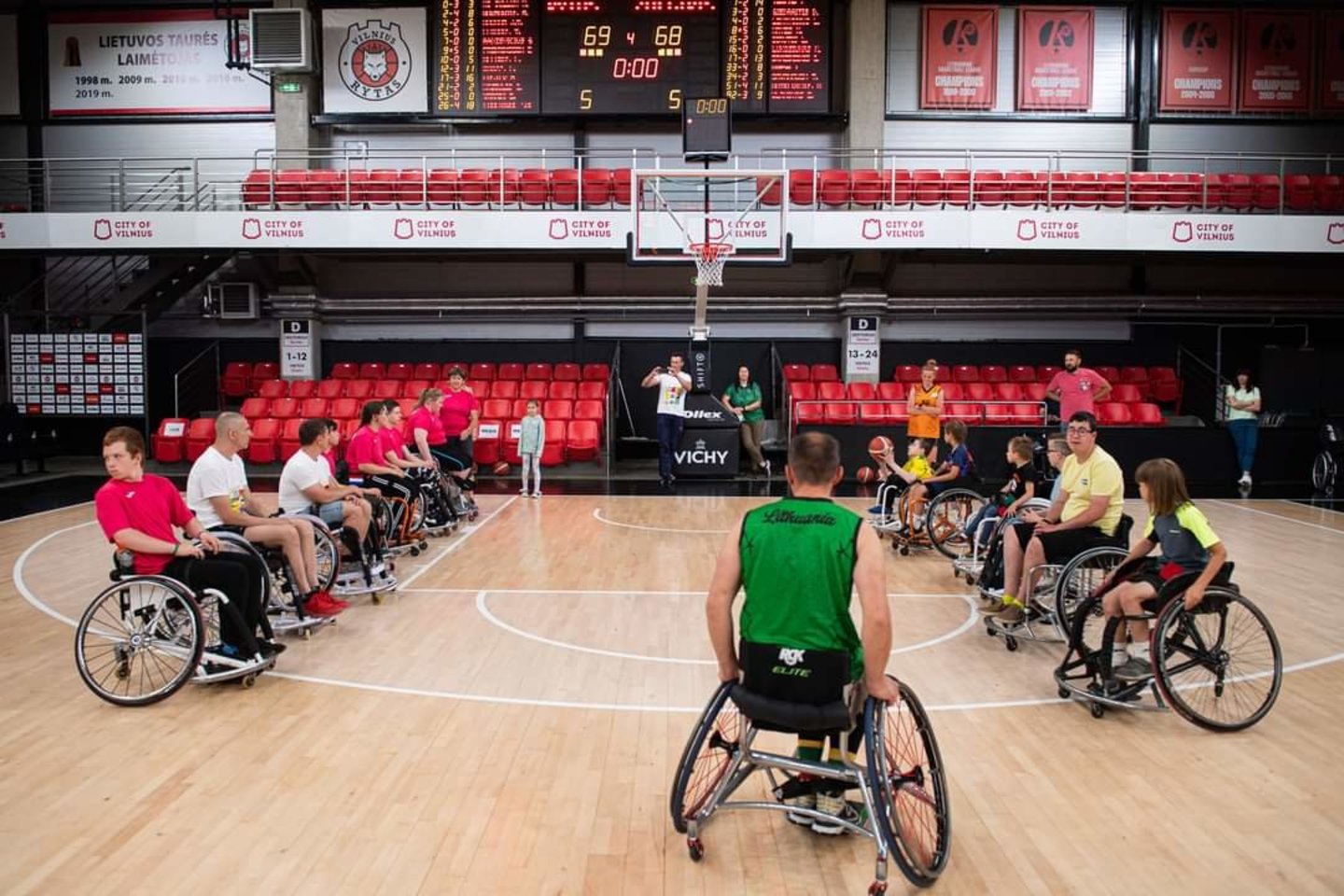 Iš viso buvo vykdytos naujos ir tęsiamos (jau iki tol vykdytos) 10 neįgaliųjų sporto šakų veiklų<br>LNSF nuotr.