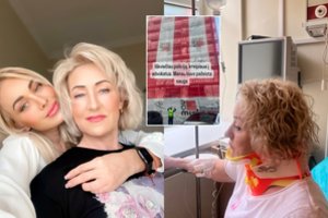 Šalia Vilniuje renovuojamos klinikos O. Pikul mama patyrė sunkią traumą: moteris įkrito į 3 metrų duobę