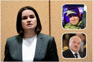 S. Cichanouskaja: „Wagner“ vadovas negali pasitikėti A. Lukašenka
