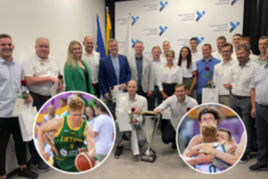 Pasaulio čempionato viršūnė – ne riba: Š. Jasikevičiaus pavyzdžiu sekantis 18-metis ir komandos treneris tiki šviesia ateitimi