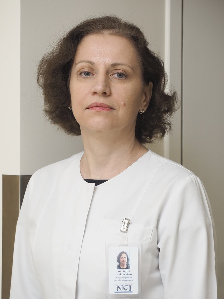 onkologė chemoterapeutė Jolita Asadauskienė<br>E.Paukštės/NVI nuotr.