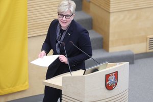 I. Šimonytė Seimui pristatė Lietuvos ateities viziją „Lietuva 2050“
