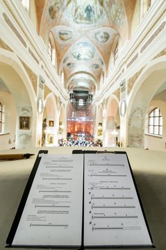 27-ojo Vilniaus festivalio finalinis akordas – O. Narbutaitės oratorija „Centones meae urbi“.<br> D. Matvejevo nuotr.