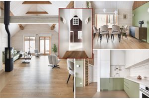 Paveldėtą seną namą Molėtų rajone sujungė su nauju – šeimininkų svajonė išsipildė su kaupu