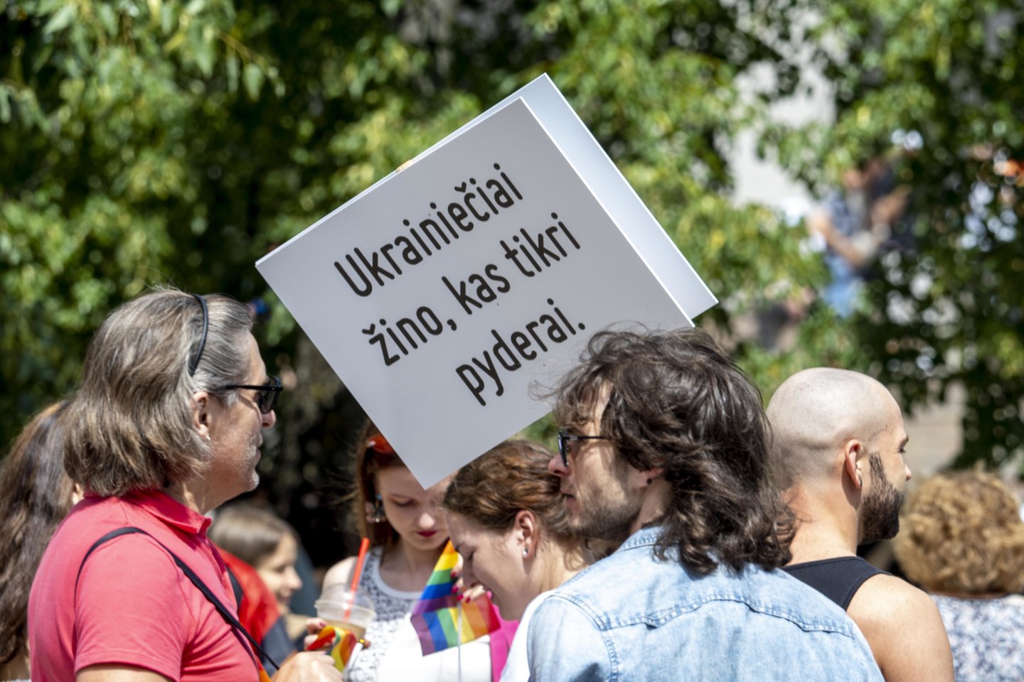 Sostinėje „Vilnius Pride 2023“ eitynės.<br>V.Ščiavinsko nuotr.