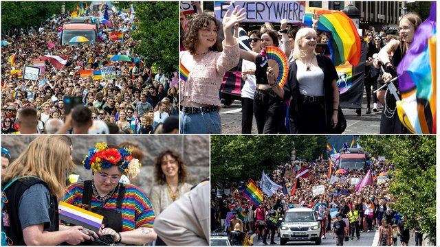 Spalvų ir džiaugsmo fiesta sostinėje: tūkstantinė minia dalyvavo „Vilnius Pride 2023“ eitynėse