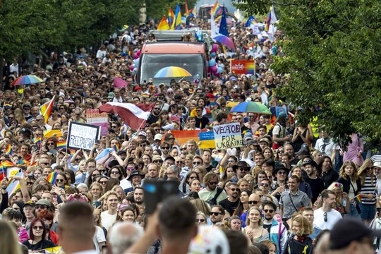 Eitynės „Vilnius Pride 2023“.<br>V.Ščiavinsko nuotr.