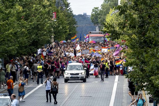 Eitynės „Vilnius Pride 2023“.<br>V.Ščiavinsko nuotr.