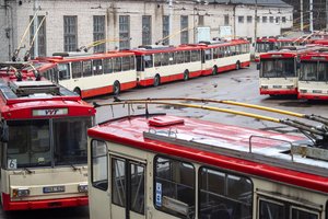 Apėmė gėda? NATO susitikimo metu senieji troleibusai į gatves neišriedės