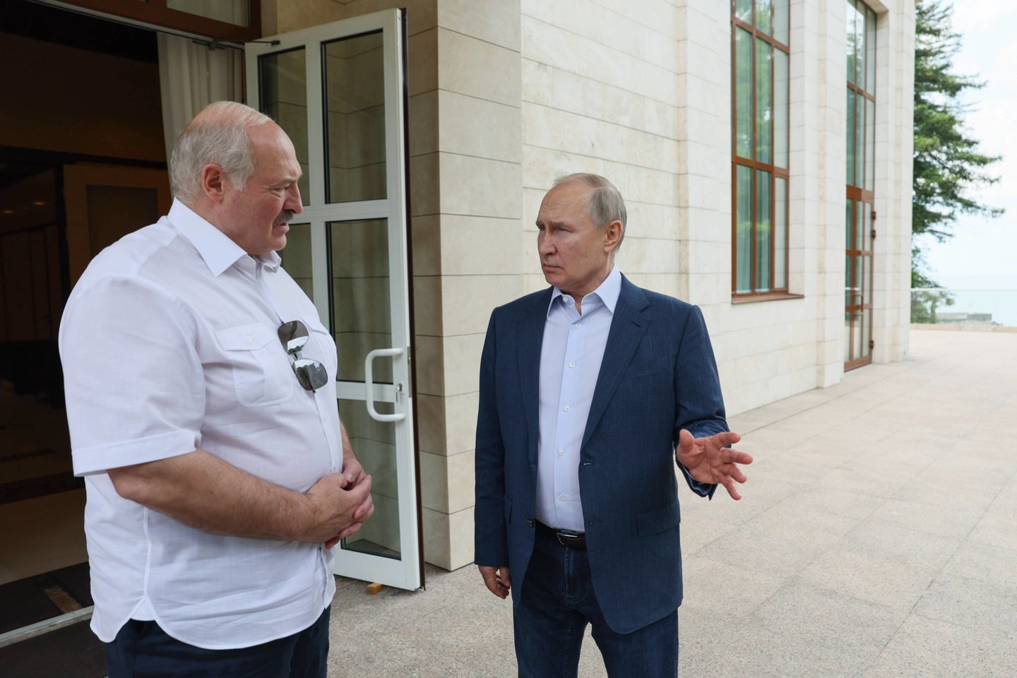A. Lukašenka ir V. Putinas<br>Imago-images/Scanpix nuotr.