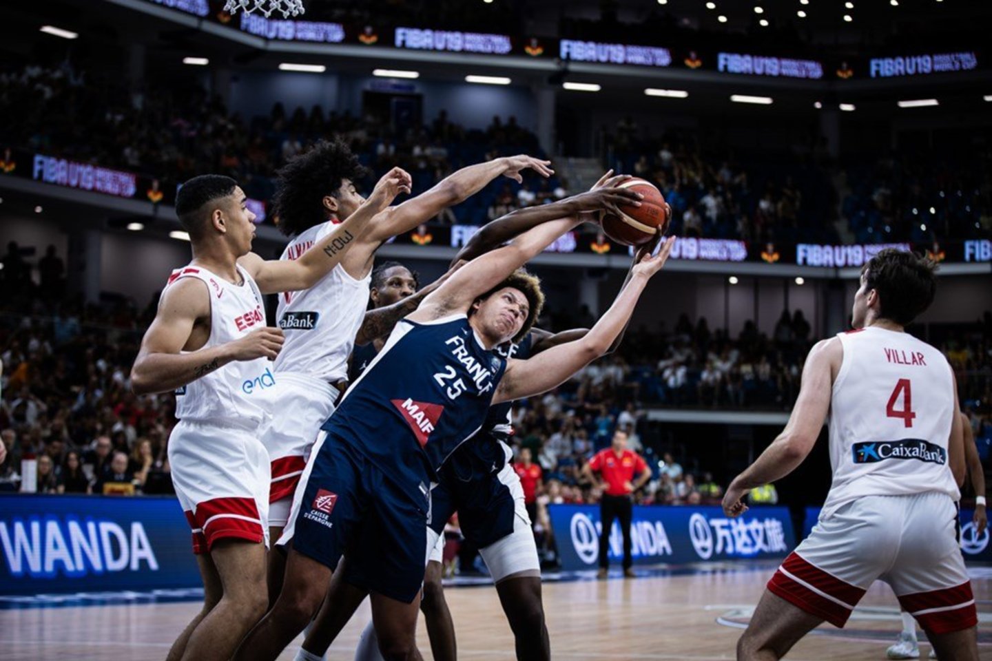 Pasaulio U19 čempionato finalas: Ispanija įveikė Prancūziją.