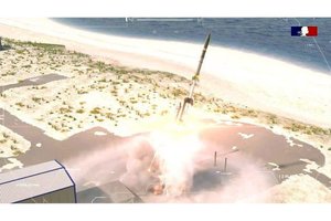 Prancūzija jungiasi prie hipergarsinių lenktynių: paleido savo pirmąją hipergarsinę raketą