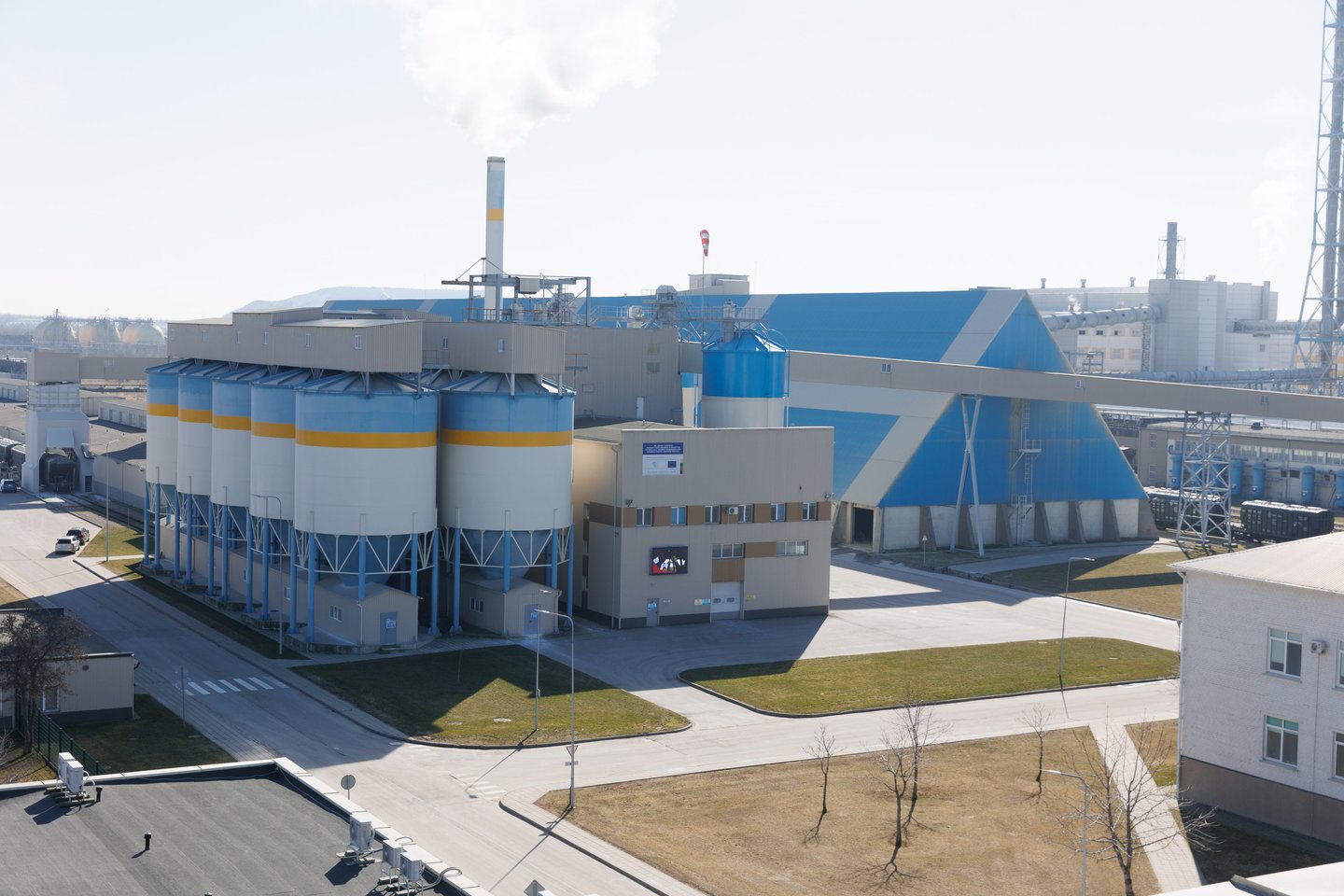 „EuroChem Group AG“ praneša ketinanti inicijuoti Lietuvoje veikiančios „Lifosos“ gamyklos laikino konservavimo procesą.<br>T.Bauro nuotr.