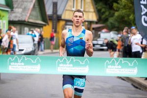 Trakuose praūžusioje triatlono fiestoje triumfavo latvis