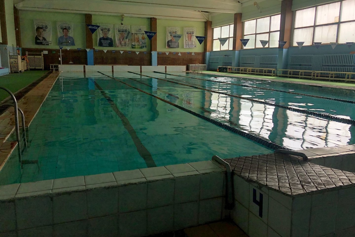 Kauno plaukimo mokyklos baseinas „Šilainiai“.<br>S. Prašmanto nuotr.