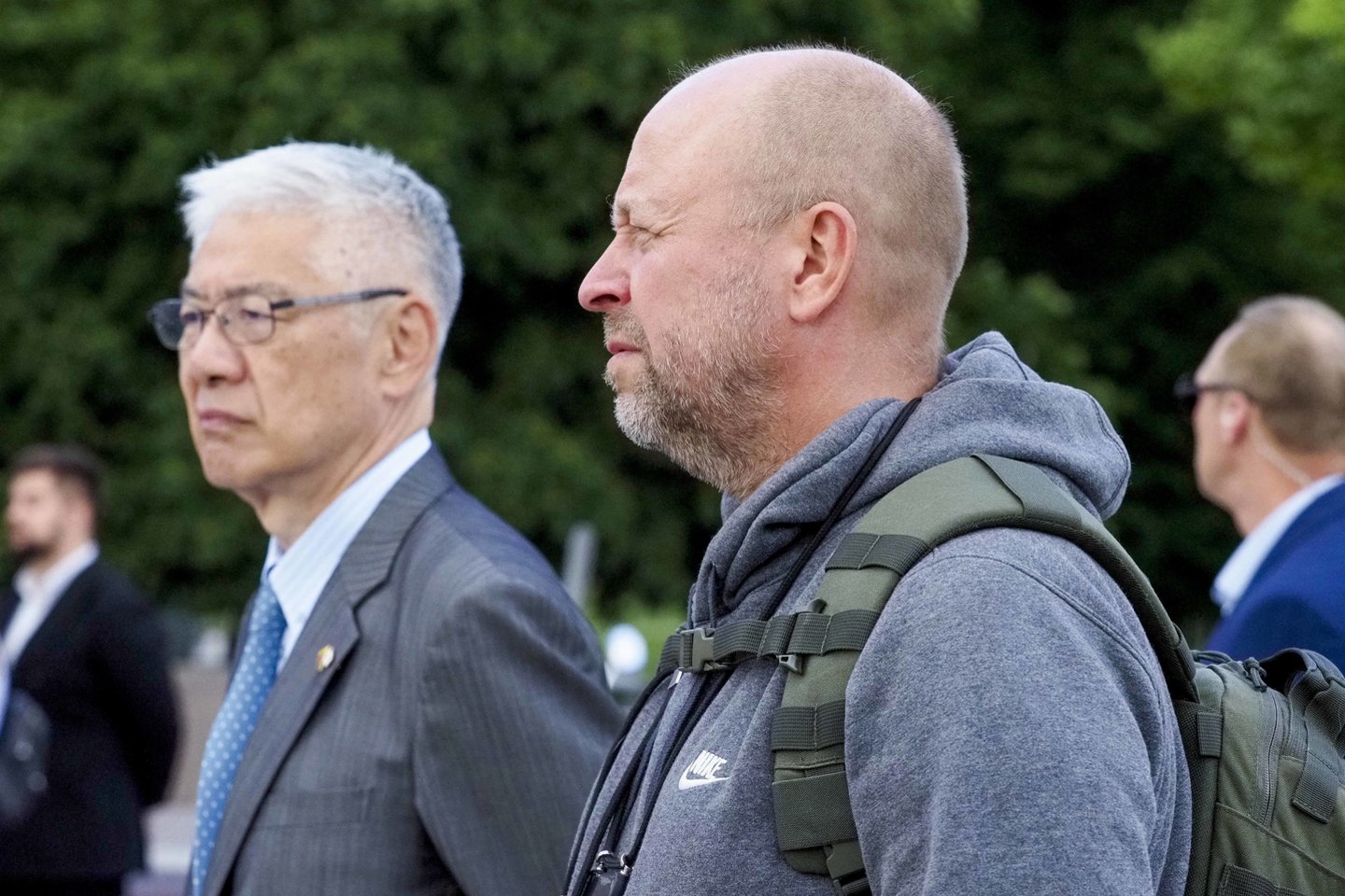 Mitingas Vilniuje: „Ukrainai – narystę NATO be jokių išlygų“.<br> V.Ščiavinsko nuotr.