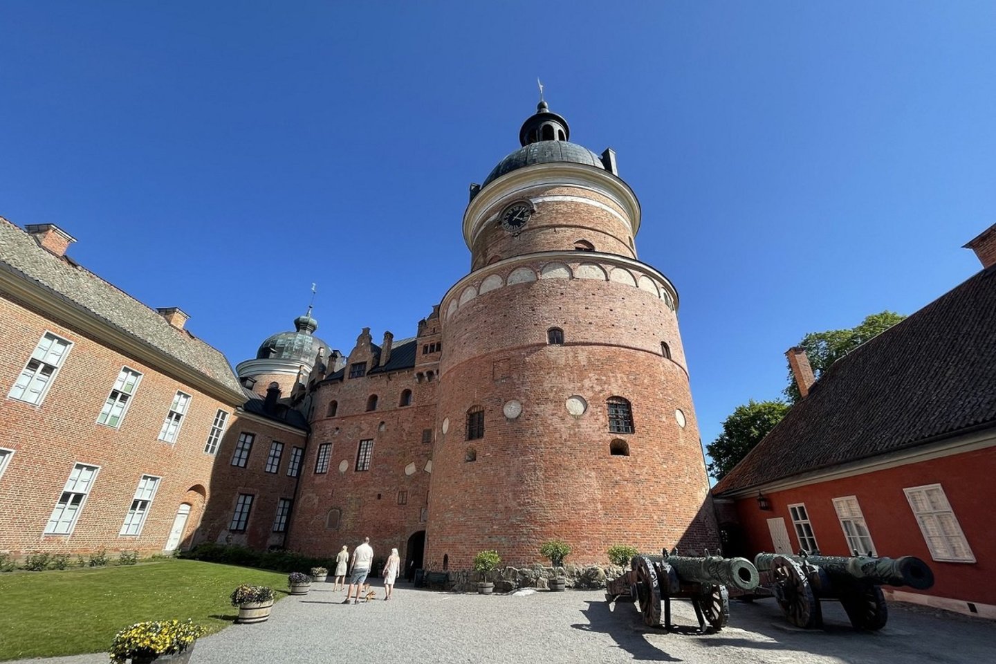 Gripsholmo (Švedija) pilies kuorai buvo virt karališkos šeimos kalėjimu.<br>G.Butkuvienės nuotr.