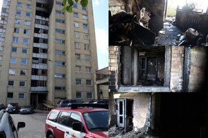 Gyvybių pareikalavęs košmaras Šiaulių daugiabutyje – iš pirmųjų lūpų:  papasakojo apie patirtą siaubą ir užrakintą merginą