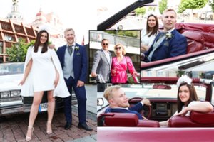 Vilniaus rotušėje susituokė smuikininkė J. Ivanovaitė ir pianistas P. Anderssonas