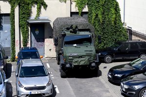 Vilniaus centre – kariuomenės transportas: jau ruošiamasi viso pasaulio dėmesiui