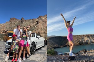 Penktą kartą atostogų į Tenerifę išvykusi I. Trusovė: „Visiškai įsimylėjome šią salą“