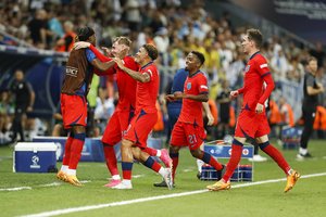 Anglijos jaunimo rinktinė žengė į Europos čempionato finalą, kuriame laukia ispanų arba ukrainiečių