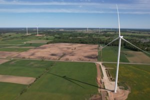 Užbaigtos daugiau nei 300 MW galios vėjo parkų statybos Lietuvoje