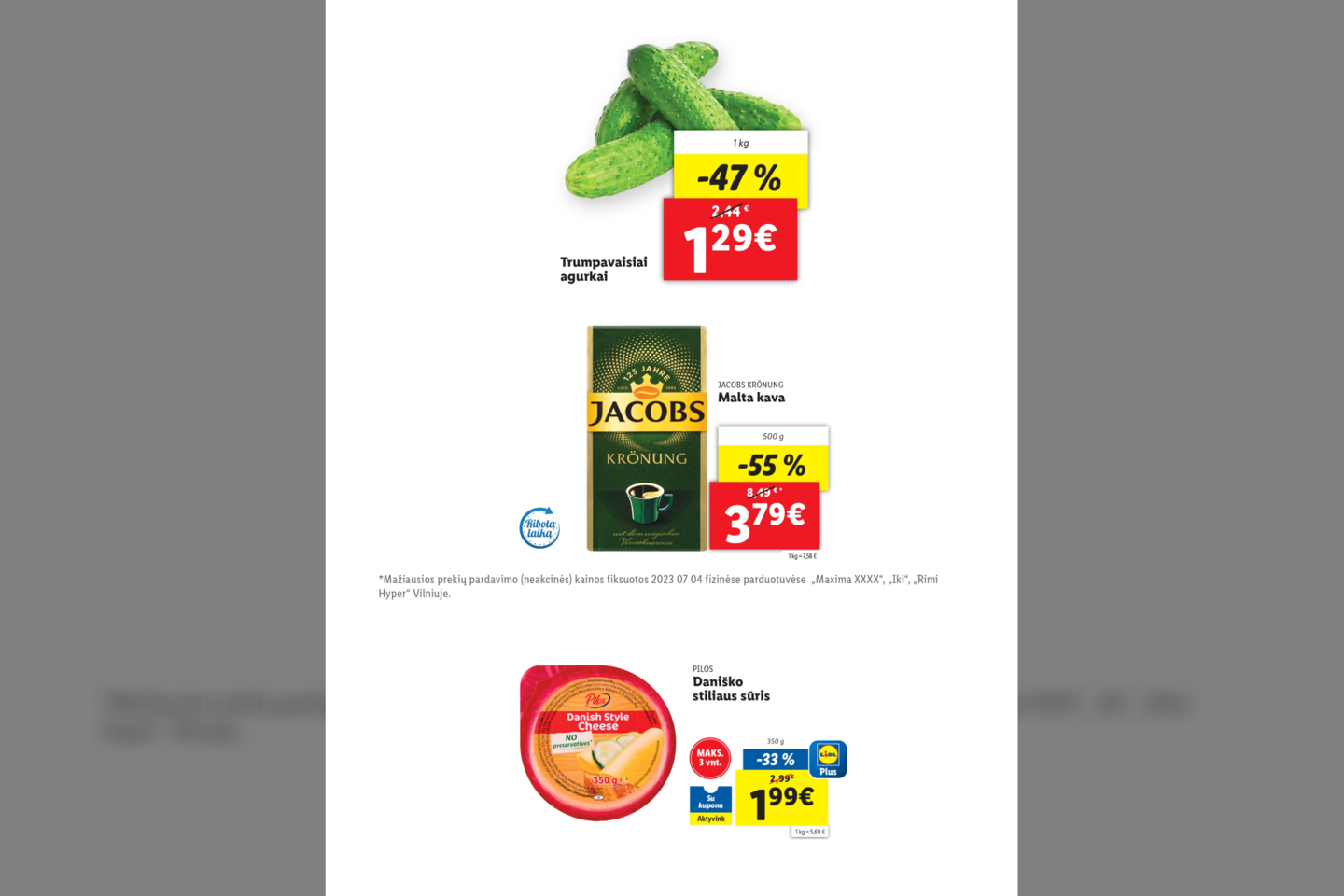 Nematytai maža agurkų ir kavos kaina – tik „Lidl Superšeštadienio“ pasiūlymuose, dalinasi ir netikėtu receptu savaitgalio pusryčiams.