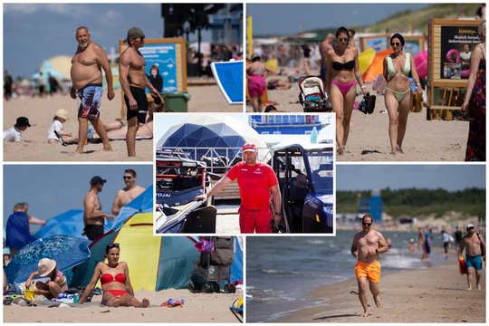 Mindauginės pajūryje: gelbėtojai šokiruoti poilsiautojų elgesiu, pliaže policija pylė vieną baudą po kitos