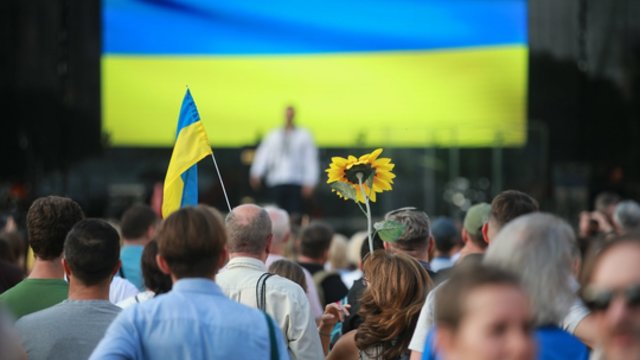 Kviečia vilniečius liepos 7–13 dienomis išsikelti Ukrainos vėliavas: pranešė, kada jos bus dovanojamos